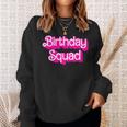 Birthday Squad Birthday Party Matching Family Group Sweatshirt Gifts for Her