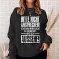 Bitte Nicht Anspeen German Ich Bin Relich So Genervt Sweatshirt Geschenke für Sie