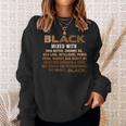 Black Mixed With Shea Butter Black History Month Blm Melanin Sweatshirt Gifts for Her