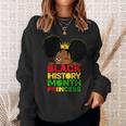 Black History Month Princess African Melanin Girls Toddler Sweatshirt Gifts for Her