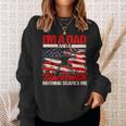Blacksmith Dad American Flag Father's Day Blacksmithing Sweatshirt Gifts for Her