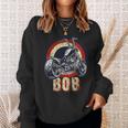 Bob The Bobber Customized Chop Motorcycle Bikers Vintage Sweatshirt Gifts for Her