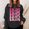 Bride I Do Crew Retro Bachelorette Party Bride Bridesmaids Sweatshirt Gifts for Her