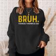 Bruh Formerly Known As Dad Vintage Father's Day Men Sweatshirt Gifts for Her
