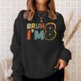 Bruh It's My 8Th Birthday I'm 8 Year Old Birthday Sweatshirt Gifts for Her