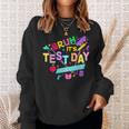 Bruh It's Test Day You Got This Testing Day Teacher Sweatshirt Gifts for Her