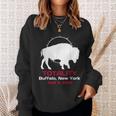 Buffalo New York Solar Eclipse Totality April 8 2024 Sweatshirt Gifts for Her