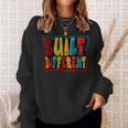 Built Different Graffiti Lover In Mixed Color Sweatshirt Gifts for Her