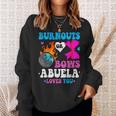 Burnouts Or Bows Abuela Loves You Gender Reveal Sweatshirt Gifts for Her
