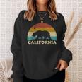 California Retro Vintage Bear Flag 70S Sweatshirt Geschenke für Sie