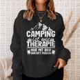 Camping Bier Spruch Wohnwagen Papa Opa Hobbycamper Camper Sweatshirt Geschenke für Sie