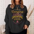 Camping Papa Wie Ein Normaler Papa Nur Cooler Zelten Camper Sweatshirt Geschenke für Sie