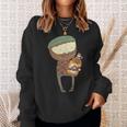Canadian Lumberjack Maple Syrup Canada Vintage Maple Leaf Sweatshirt Gifts for Her