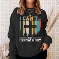 I Cant But I Know A Guy Jesus Cross Religious Christian Sweatshirt Gifts for Her