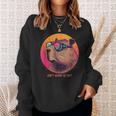 Capybara Dont Worry Be Capy Cute Be Happy Capybara Sweatshirt Gifts for Her