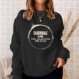 Carbondale Illinois Solar Eclipse 8 April 2024 Souvenir Sweatshirt Gifts for Her