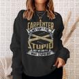 Carpenter Ideas Carpentry Woodworker Woodworking Sweatshirt Gifts for Her