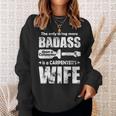 Carpenter's Wife Sweatshirt Gifts for Her
