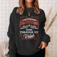 Cartwright Blood Runs Through My Veins Youth Kid 2K3td Sweatshirt Gifts for Her