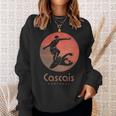 Cascais Portugal Windsurfing Surfing Surfers Sweatshirt Gifts for Her