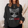 Cat Dad Father's Day For Cat Lovers Sweatshirt Gifts for Her