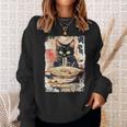 Cat Ramen Noodle Japanese Anime Manga Ramen Kawaii Cat Sweatshirt Gifts for Her