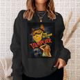 Cat Vampire Classic Horror Movie Graphic Sweatshirt Gifts for Her