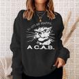 All Cats Are Beautiful A C A B Cats Love Sweatshirt Geschenke für Sie