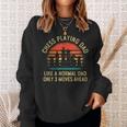 Chess Playing Dad Like A Normal Dad Chess Player Sweatshirt Gifts for Her