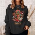 Chinese Lunar New Year Traits Asian 2024 Year Of The Dragon Sweatshirt Gifts for Her