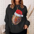 Christmas Football Team Santa Sports For Boys Sweatshirt Gifts for Her