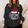 Christmas Squad Family Group Matching Christmas Pajama Party Sweatshirt Gifts for Her