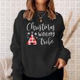 Christmas With My Tribe Family Pajamas Buffalo Plaid Sweatshirt Gifts for Her