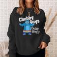 Chubby Guys Cuddle Better Lgbtq Gay Pride Bear Sweatshirt Gifts for Her
