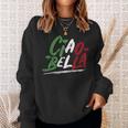 Ciao Bella Italy Flag Italian Sweatshirt Geschenke für Sie