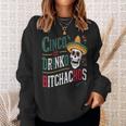 Cinco De Drinko Bitchachos Skull Cinco De Mayo For Man Women Sweatshirt Gifts for Her