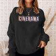 Cinerama Vintage Retro Movie Theatre Los Angeles Sweatshirt Gifts for Her