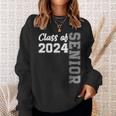 Class Of 2024 Senior 24 High School Graduation Party Sweatshirt Gifts for Her