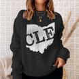 Cle Ohio Cleveland Sweatshirt Gifts for Her
