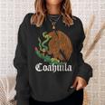 Coahuila Mexico With Mexican Eagle Coahuila Sweatshirt Gifts for Her
