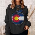 Colorado Flag Teachers Teacher Appreciation Sweatshirt Gifts for Her