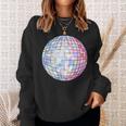 Colorful Disco Mirror Ball 1970S Retro 70S Dance Party Sweatshirt Gifts for Her