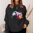 Control All The Things Video Game Controller Gamer Boys Men Sweatshirt Gifts for Her