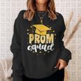 Cool Prom Squad 2024 Prom Graduation Party 2024 Sweatshirt Gifts for Her