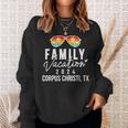 Corpus Christi Beach Family Vacation Sweatshirt Gifts for Her