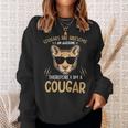 Cougars Are Awesome Cougar Lover Animal Sweatshirt Gifts for Her