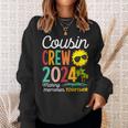 Cousin Crew 2024 Summer Vacation Beach Family Trip Matching Sweatshirt Gifts for Her