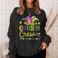 Cousin Crew Mardi Gras Family Outfit For Adult Toddler Baby Sweatshirt Gifts for Her