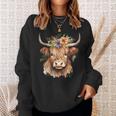 Cow Scottish Highland Cow Western Wear Highland Cow Sweatshirt Gifts for Her