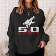 Coyote 50 Race Drag Gt Lx Street Rod Hot Rod Sweatshirt Gifts for Her